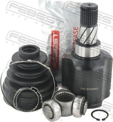 Febest Drivknute drivaksel FEBEST 3511 NL32WDMTLH Febest Drivknute drivaksel FEBEST 3511 NL32WDMTLH