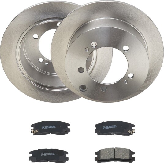 Bremseskiver og -klosser RIDEX 3405B2391