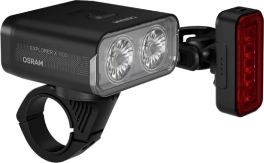 Osram Leds Bike Explorer X 1000 Spot I Sett Med 2 Stk. Osram Leds Bike Explorer X 1000 Spot I Sett Med 2 Stk.