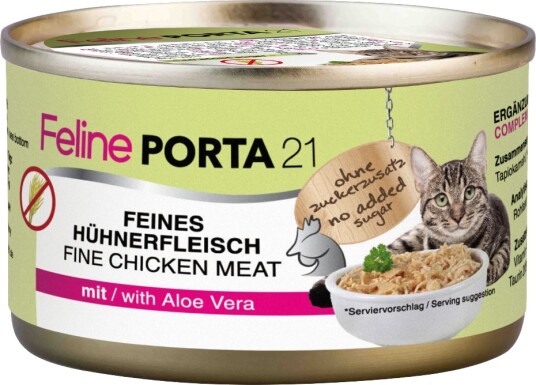 Feline Porta 21 Kylling Med Aloe Vera 24 X 90 G