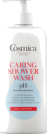 Cosmica Caring Shower Wash med parfyme 400 ml