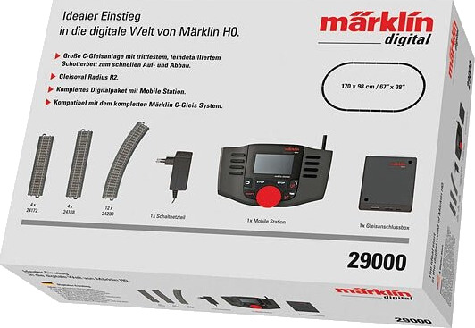 Märklin 29000 Digitalt startsett med mobilstasjon Märklin 29000 Digitalt startsett med mobilstasjon