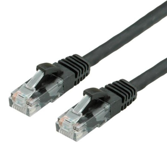 VALUE UTP PatchCord Cat.6A/Class EA black 10m VALUE UTP PatchCord Cat.6A/Class EA black 10m