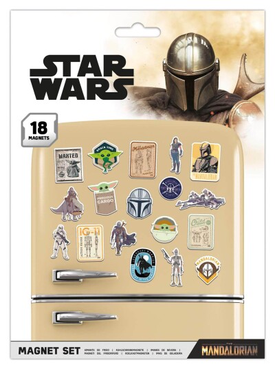 Star Wars Kjøleskapmagneter The Mandalorian Star Wars Kjøleskapmagneter The Mandalorian