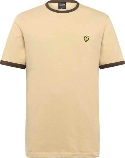 Lyle & Scott Ringer T-Shirt - Beige - M