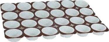 Muffinsform I Bakker Ø58x38 Mm Til 24 Stk,125 Stk/Krt