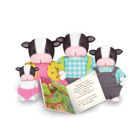 Li'l Woodzeez Figurer - MoosicalMoo Kufamilie