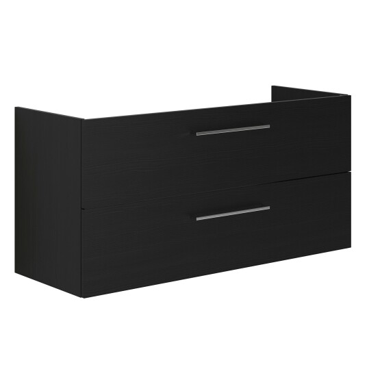 Dansani Mido+ servantskap, 120x44 cm, sort struktur Dansani Mido+ servantskap, 120x44 cm, sort struktur
