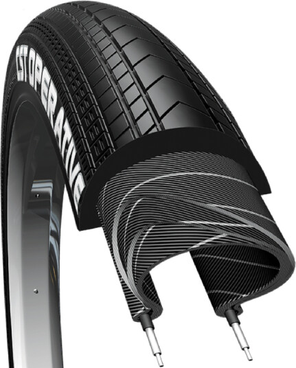 Sykkeldekk CST Tires Operative C1809 Wire 20x2.25 Black