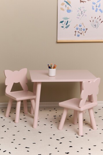 Alice &  Fox MILA Bord og Stoler Rosa
