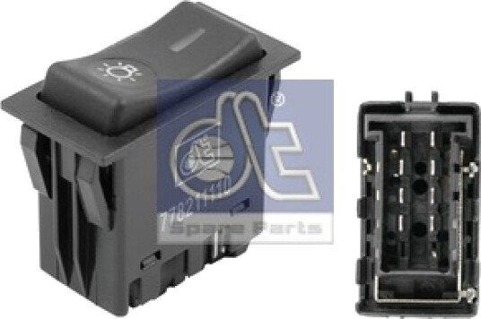 DT Spare Parts 3.33334 Bryter, hovedlys