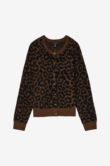 Vero Moda Kardigan vmNewkai LS O neck Cardigan Boo Brun