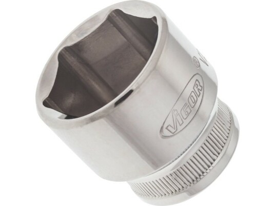 Vigor V2261 Slaghylsa 3/8" 10 mm i Sølv, Metrisk/Imperisk Håndverktøy