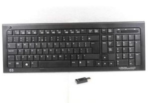 Hp 579710-131, Full-Size (100%), Trådløs, Rf Kabel-Fri, Qwerty, Sort Hp 579710-131, Full-Size (100%), Trådløs, Rf Kabel-Fri, Qwerty, Sort