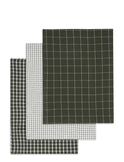 Engholm Textiles Petit Viskestykker Recycle - Green - 50X70 Engholm Textiles Petit Viskestykker Recycle - Green - 50X70