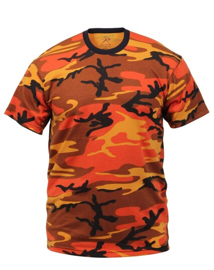 Rothco Regular Fit T skjorte Mange farger Oransje