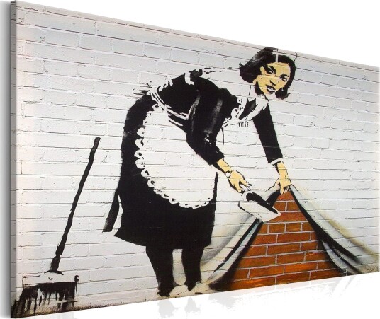 Tavla Maid in London by Banksy 120x80 VALUE_MISSING_1