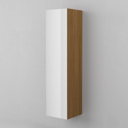 INR Iconic Nordic Rooms Twin 40 Høyskap med 4 Hyller og 2 Skuffer B400xh1600xd390mm Dark oak / 40cm Venstre Hengslet INR Iconic Nordic Rooms Twin 40 Høyskap med 4 Hyller og 2 Skuffer B400xh1600xd390mm Dark oak / 40cm Venstre Hengslet
