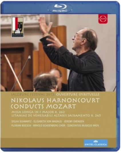 Mozart: Ouverture Spirituelle (Harnoncourt) Bluray
