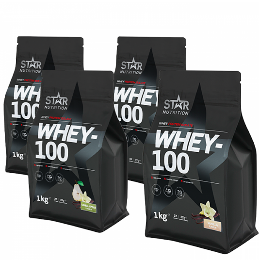 Whey-100 Mix&Match 4x1 kg