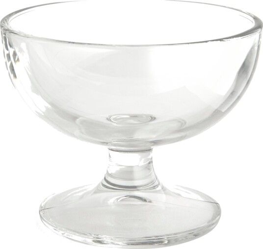 Glass Dessert Bowl 10,5 cm Clear
