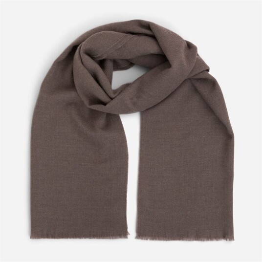 Ferner Jacobsen Lana Wool Scarf - Taupe Brun OS Ferner Jacobsen Lana Wool Scarf - Taupe Brun OS