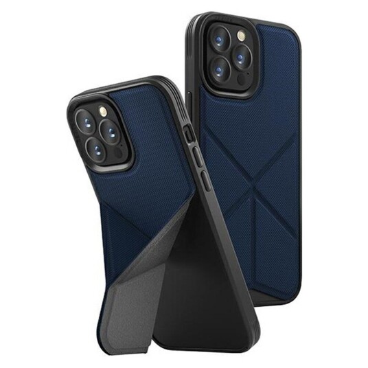 UNIQ iPhone 13 Pro UNIQ Transforma Sammenleggbart Deksel - Blå UNIQ iPhone 13 Pro UNIQ Transforma Sammenleggbart Deksel - Blå