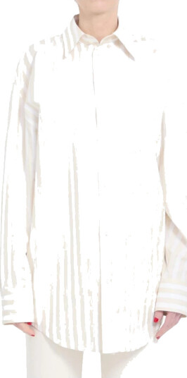 Saint Laurent Dame Bluser & Skjorter Hvit M,