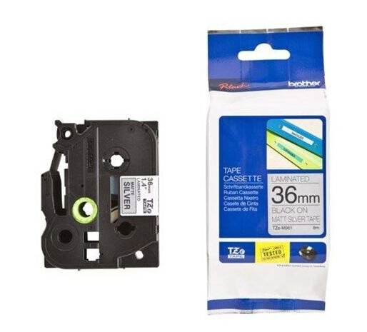 Brother Tape/36mm black on matt f P-Touc Brother Tape/36mm black on matt f P-Touc