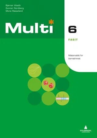 Multi 6, 2. Utgave Av Bjørnar Alseth, Gunnar Nordberg, Mona Røsseland