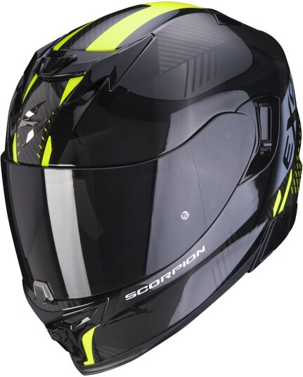 Scorpion MC-Hjelm EXO-520 Air Laten Svart/Gul L