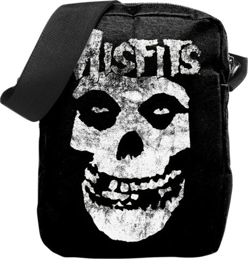 Rocksax Ryggsekk Misfits Glow Fiend Logo Crossbody Bag med Stash Pockets
