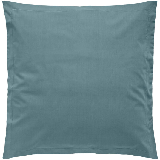 ERWIN M. Putetrekk Sienna med volang, konvoluttåpning; 65x65 cm (LxB); Dueblå