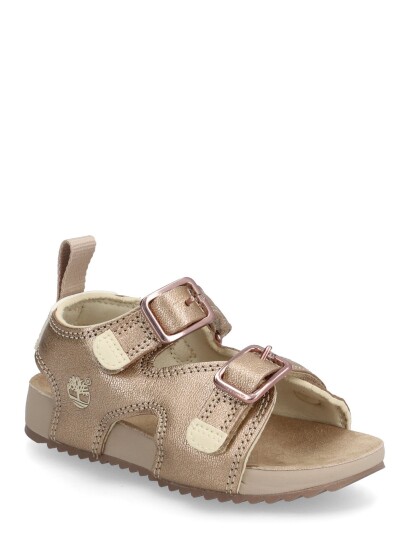 Timberland Castle Island Backstrap Sandal Light Pink Metallic   Pink   24