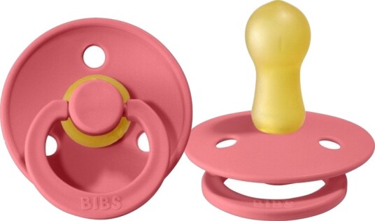 Bibs Smokk I Naturgummi 0-6 mnd Str. S Ruby