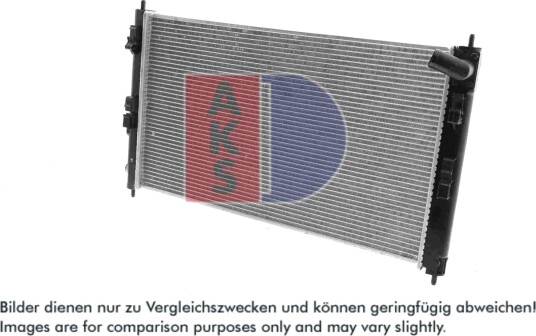 AKS DASIS 140093N Radiator motorkjøling