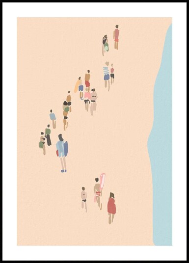 Walking to the Water Plakat Plakat / 50x70cm