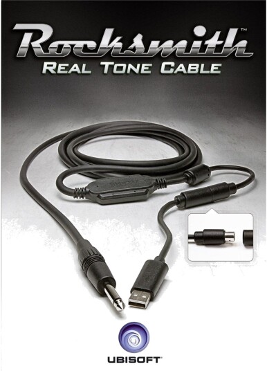 Ubisoft Rocksmith Real Tone Kabel for PS4, PC, PS3 og Xbox 360 - Sort Ubisoft Rocksmith Real Tone Kabel for PS4, PC, PS3 og Xbox 360 - Sort