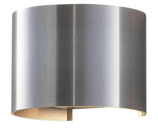 Arcchio Zuzana vegglampe, rund, aluminium Arcchio Zuzana vegglampe, rund, aluminium
