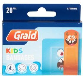 Graid Kids Plaster Smiley   20 stk