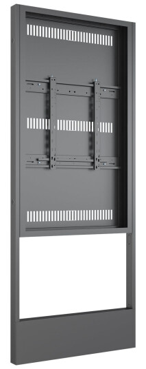 Multibrackets M Pro Series Enclosure Totem - stativ - for LCD-skjerm - innendørs - svart