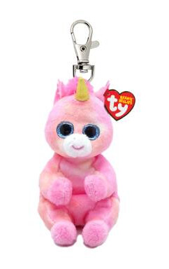 Bamse Skylar Pink Unicorn Clip