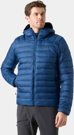 Helly Hansen Verglas Dunjakke Med Hette 2.0 Herre Blå S
