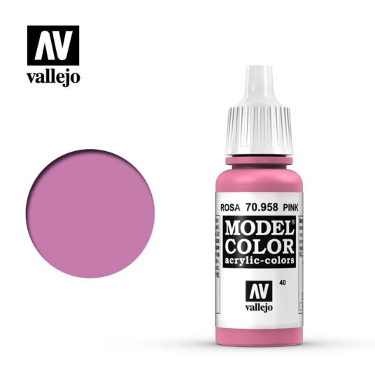 Vallejo Model Color Pink 17ml (70.958)