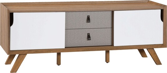 Laiya TV-Benk 147 cm - Hvit