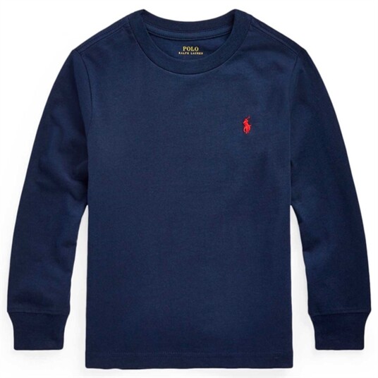 Polo Ralph Lauren Boy Long Sleeved Bluse Cruise Navy 18-20 år
