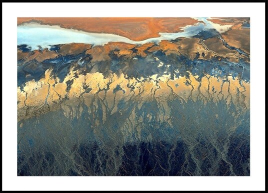 California Aerial Plakat Plakat / 21x30cm California Aerial Plakat Plakat / 21x30cm