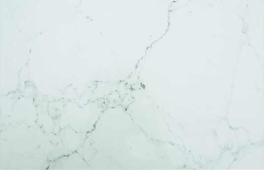 Bordplate hvit 100x62 cm 8 mm herdet glass med marmor design