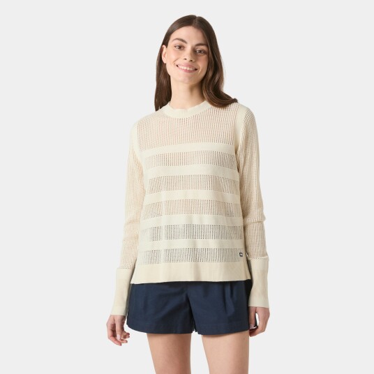 Helly Hansen Women's Portofino Knit Sweater Hvit M