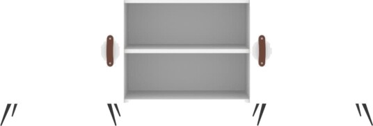 vidaXL TV-benk hvit 150x30x50 cm konstruert tre vidaXL TV-benk hvit 150x30x50 cm konstruert tre